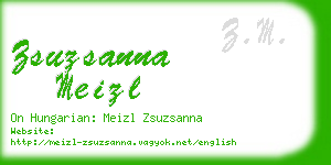 zsuzsanna meizl business card